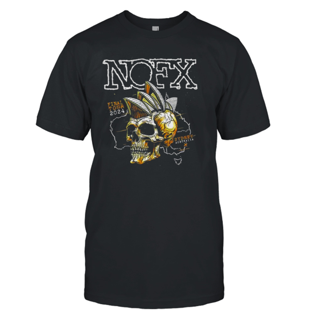 NOFX Final Shows Sydney, Australia 2024 T-shirt