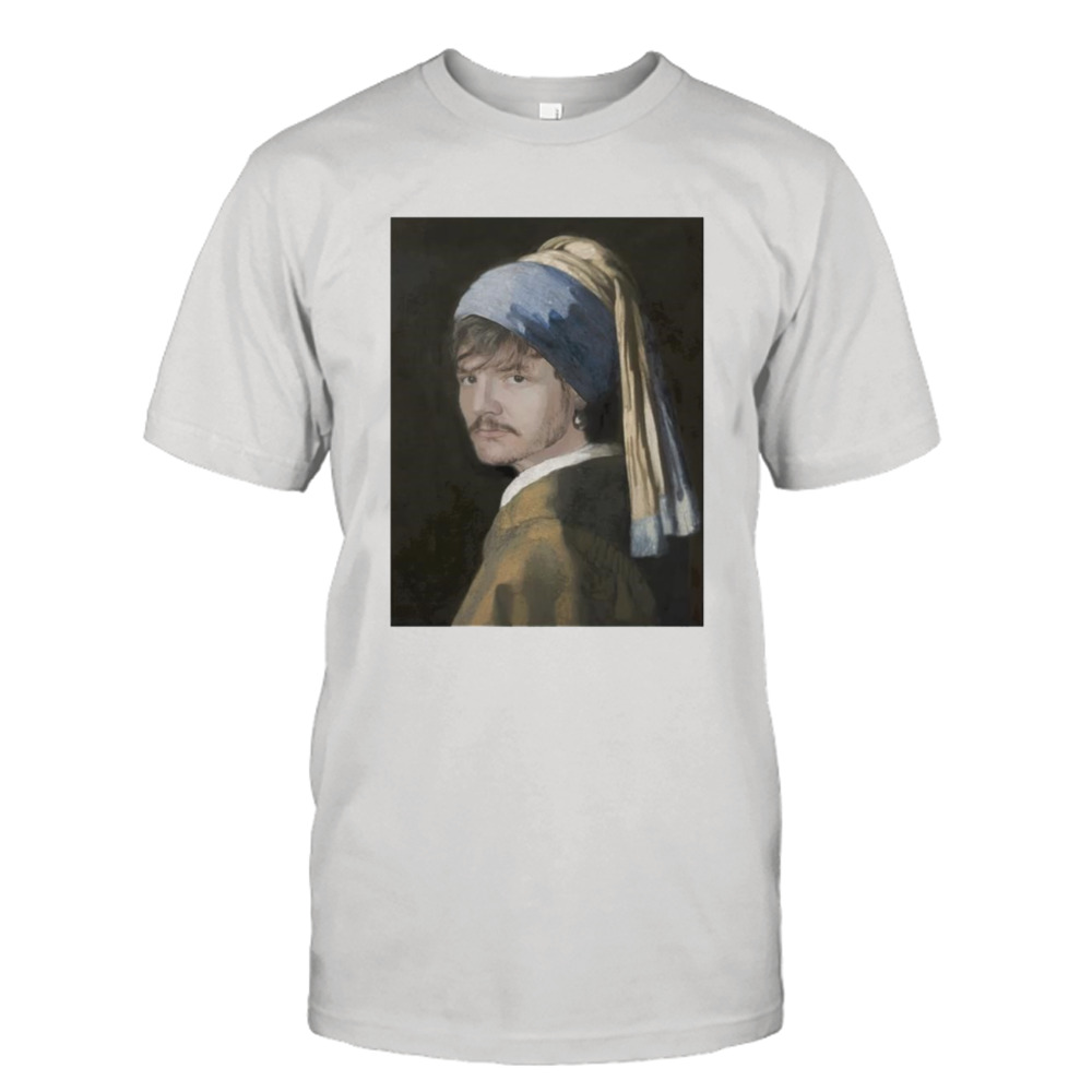 Pedro girl with a pearl earring shirt