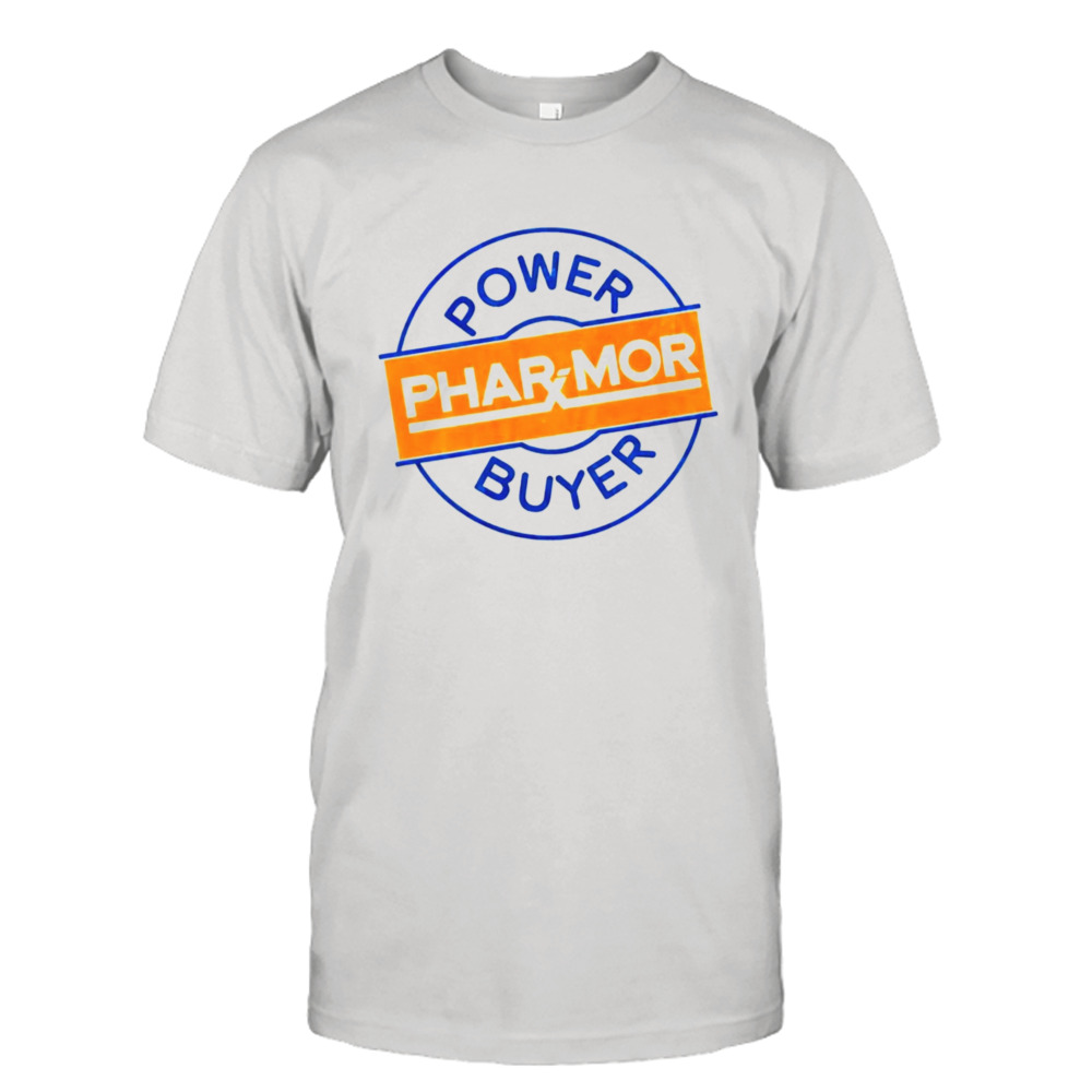 Phar-mor power buyer logo shirt