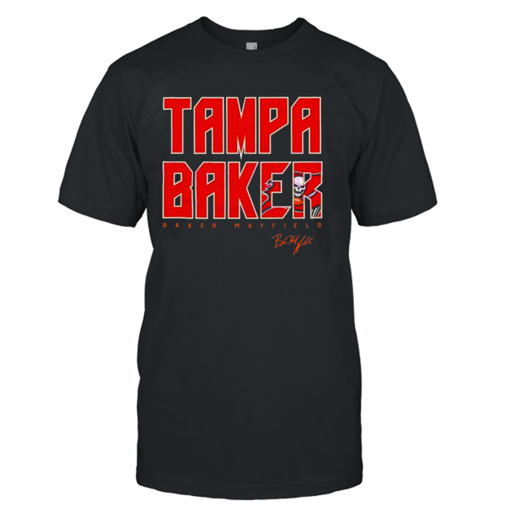 Tampa Baker Mayfield NFL Player Signature T-shirt