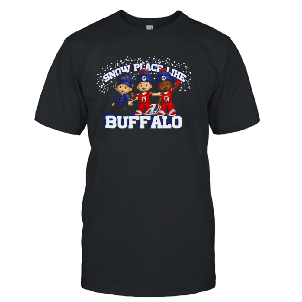 Untitled-Snow Place Like Buffalo Bills T-shirt