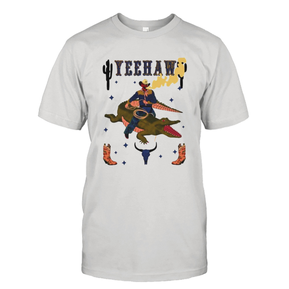 Yeehaw Cowboy Gator T-Shirt