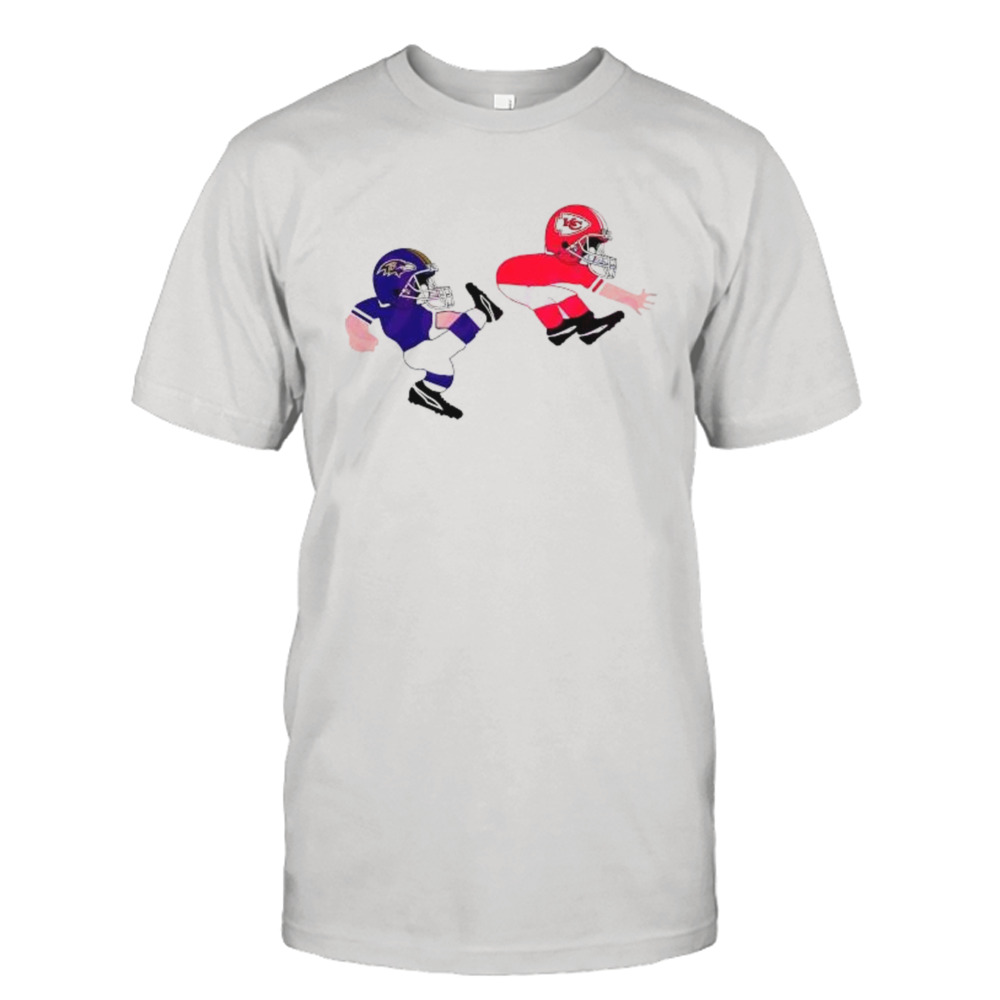 Baltimore Ravens Kicks Kansas City Chiefs Shirt