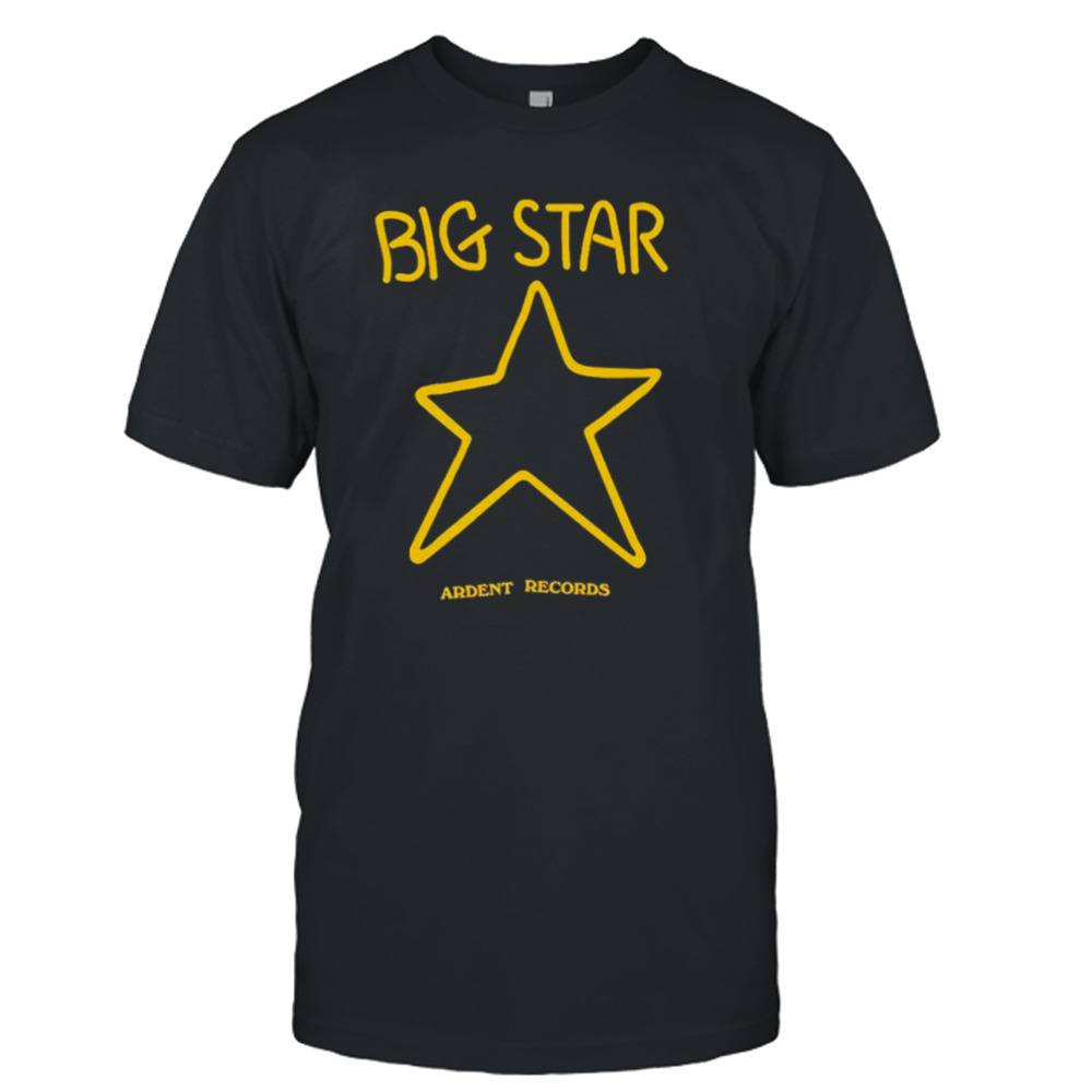 Big Star ardent records shirt