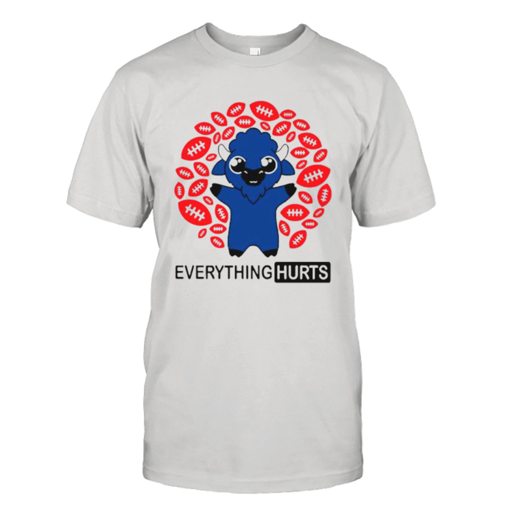 Buffalo Bills everything hurts football shirt