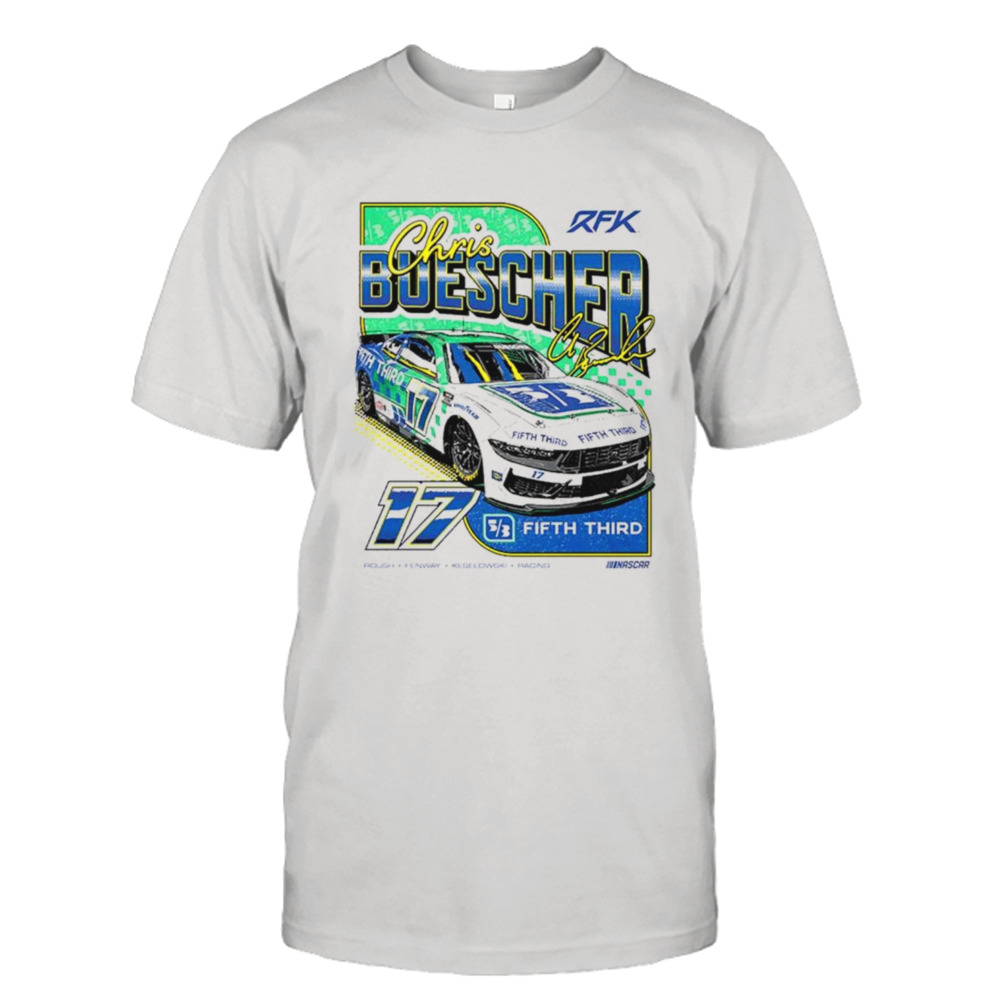 Chris Buescher 2024 Fifth Third signature shirt