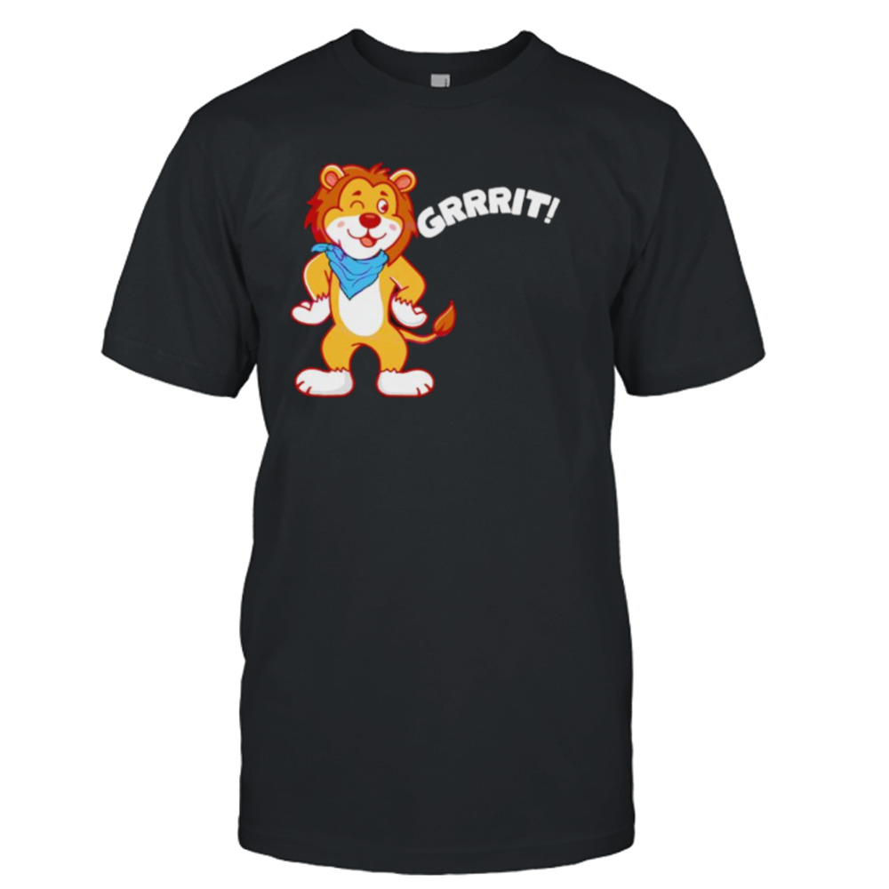 Detroit Lions Grit Mascot Cartoon shirt