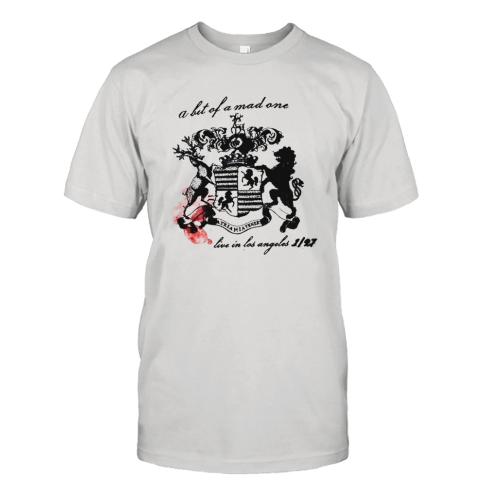 Glaive A Bit Of A Mad One Live In Los Angeles 1 27 2024 T-shirt