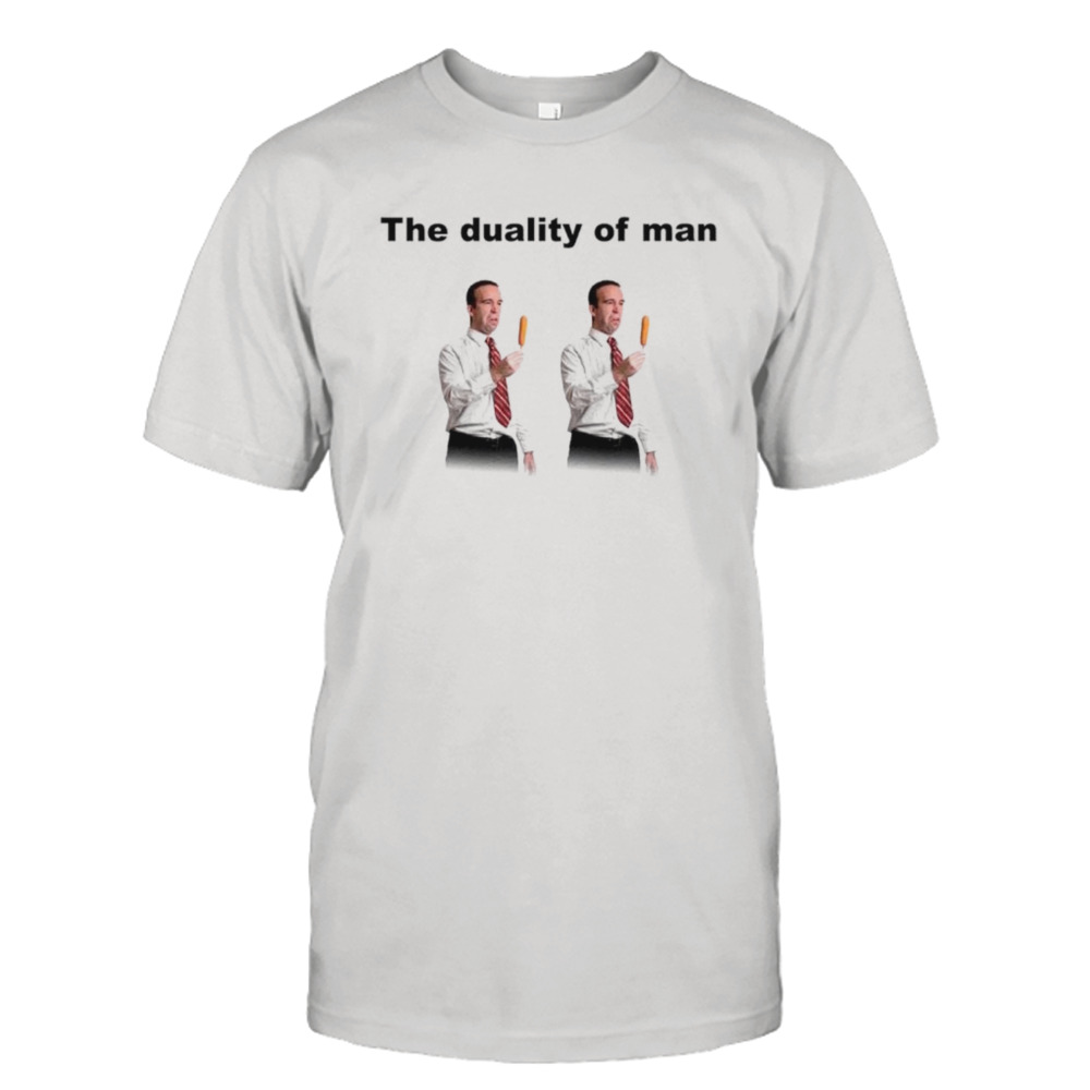 2 identical stock the duality of man shirt