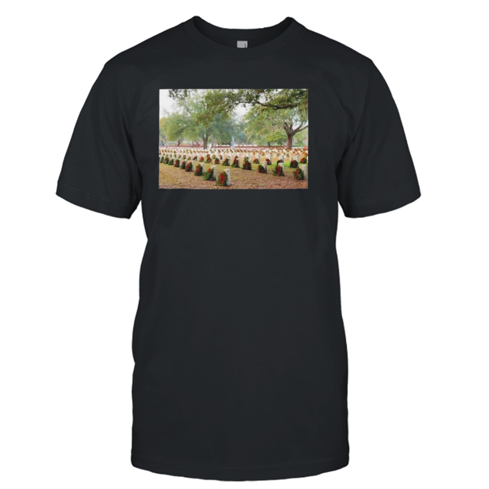 Beaufort National Cemetery Wreaths shirt