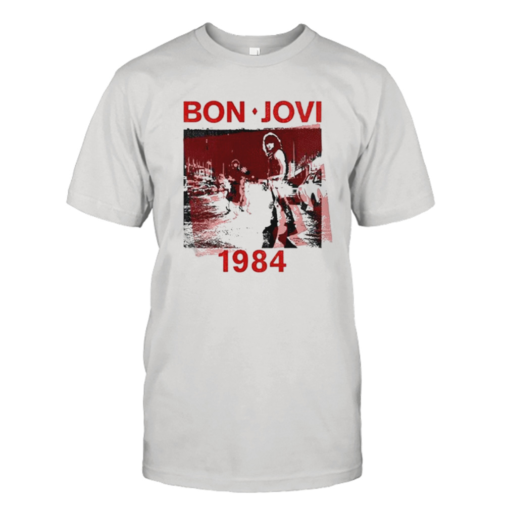 Bon Jovi 1984 On Jovi Streets T-shirt