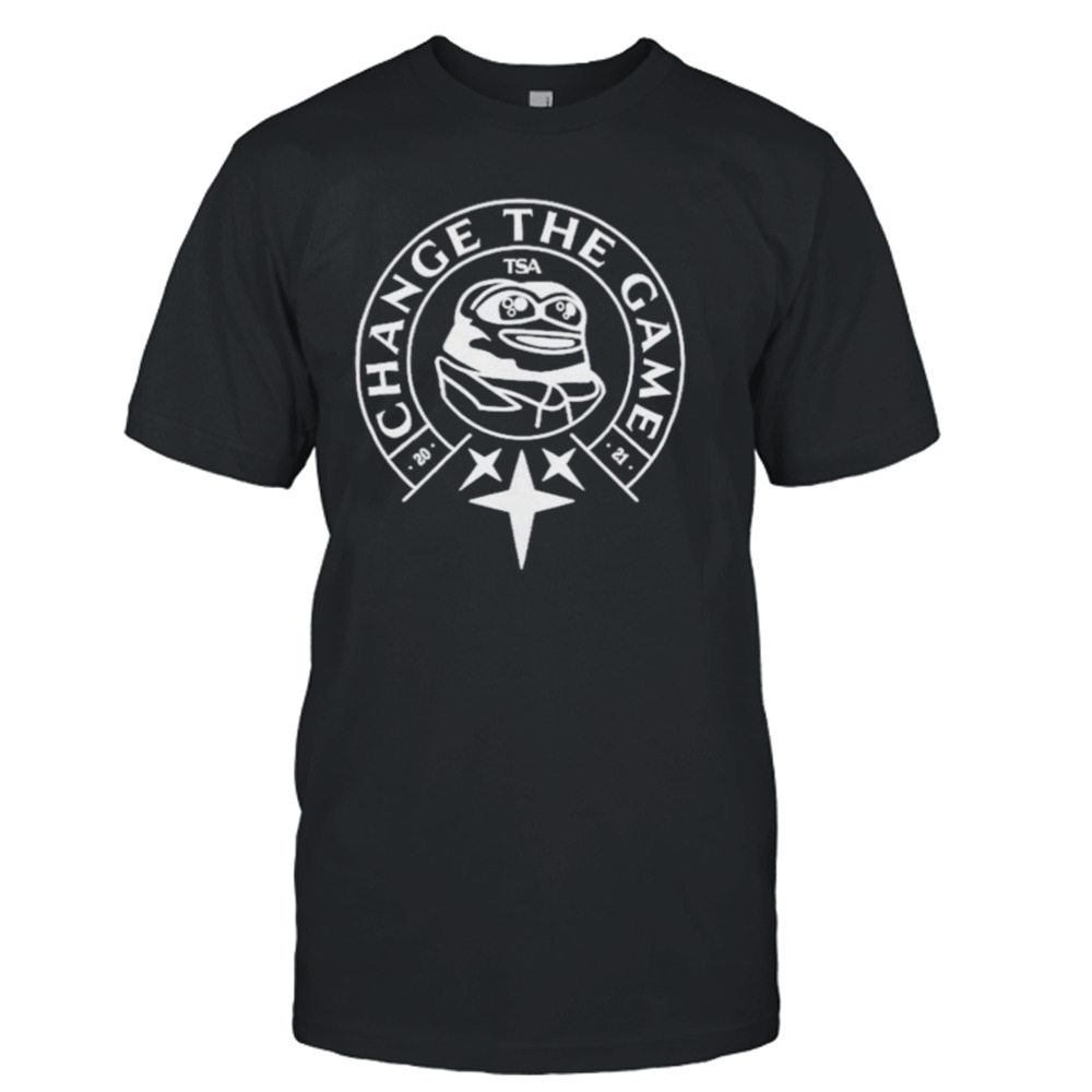 Change the game frog meme shirt