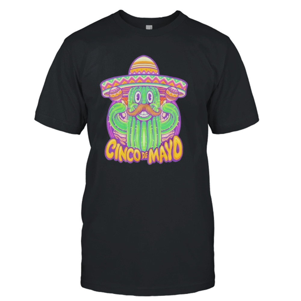 Cinco de mayo party cactus cinco de mayo shirt