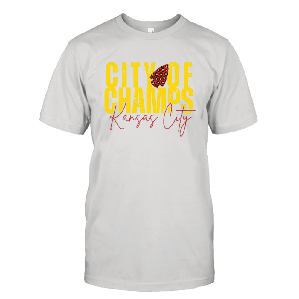 City of Champs Kansas City football shirt