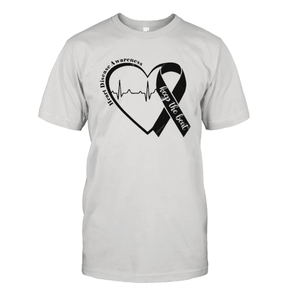 ECG Heart Disease Awareness Keep The Beat shirt