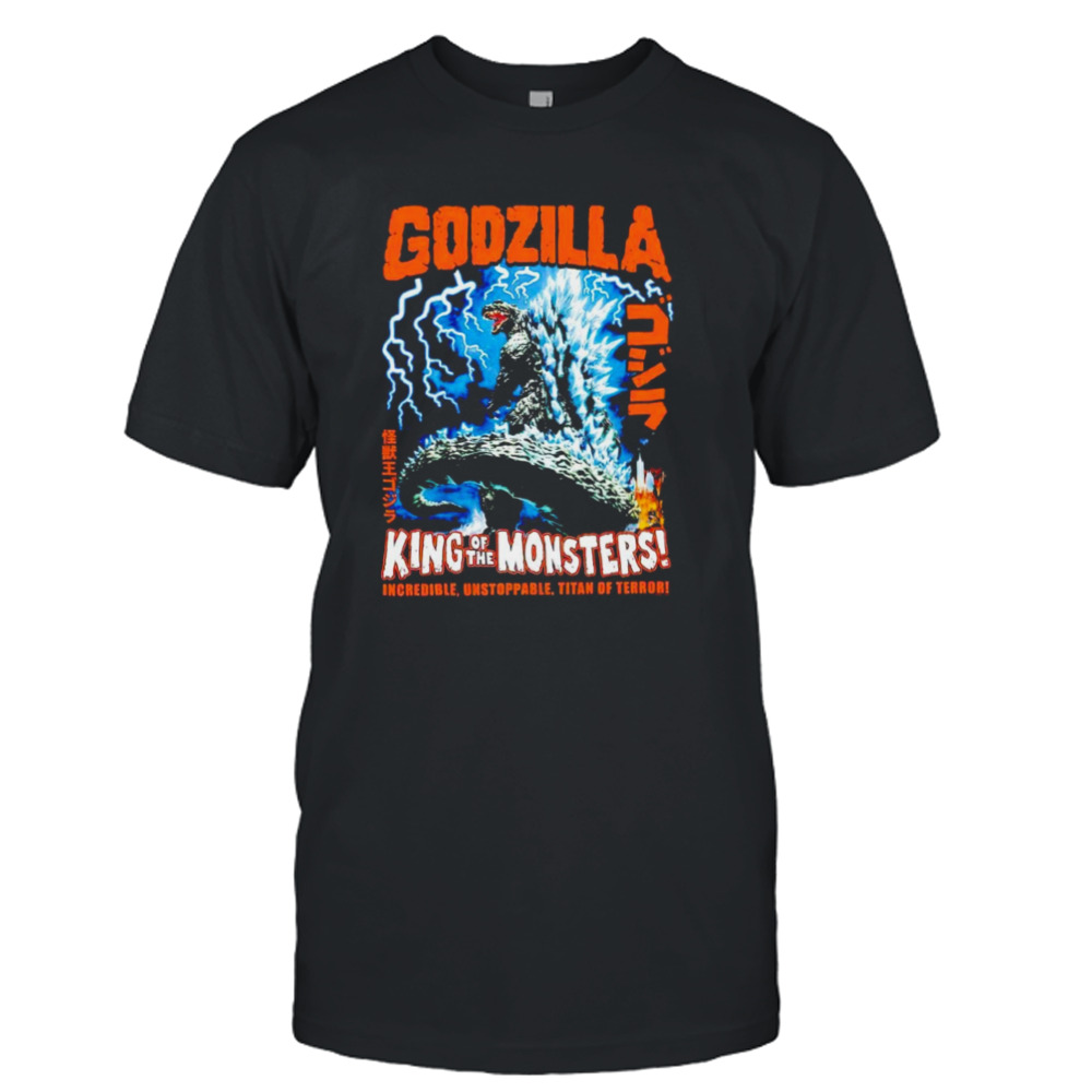 Godzilla king of the monsters vintage shirt