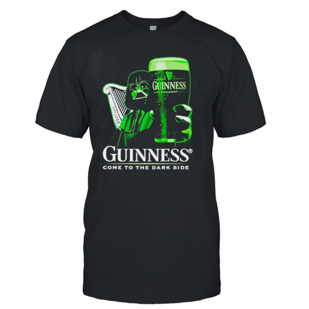 Guinness Darth Vader come to the dark side shirt