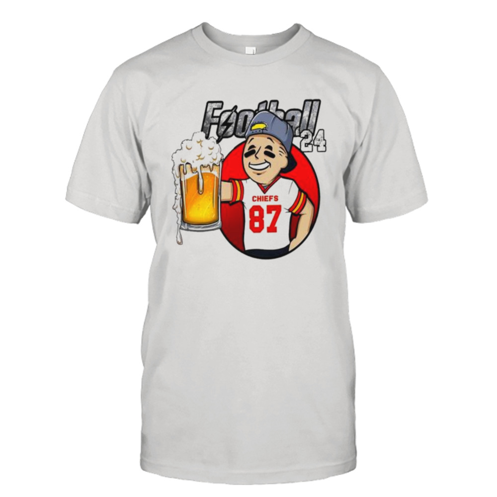 Introducing Beer Football Kansas City Chiefs Drink Beer 24 shirt