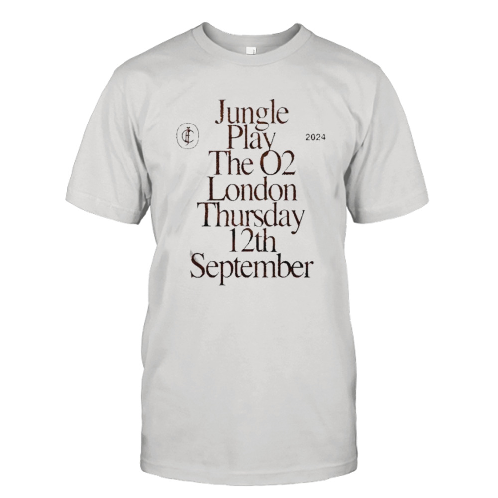 Jungle London O2 London Thursday 12th September 2024 T-shirt