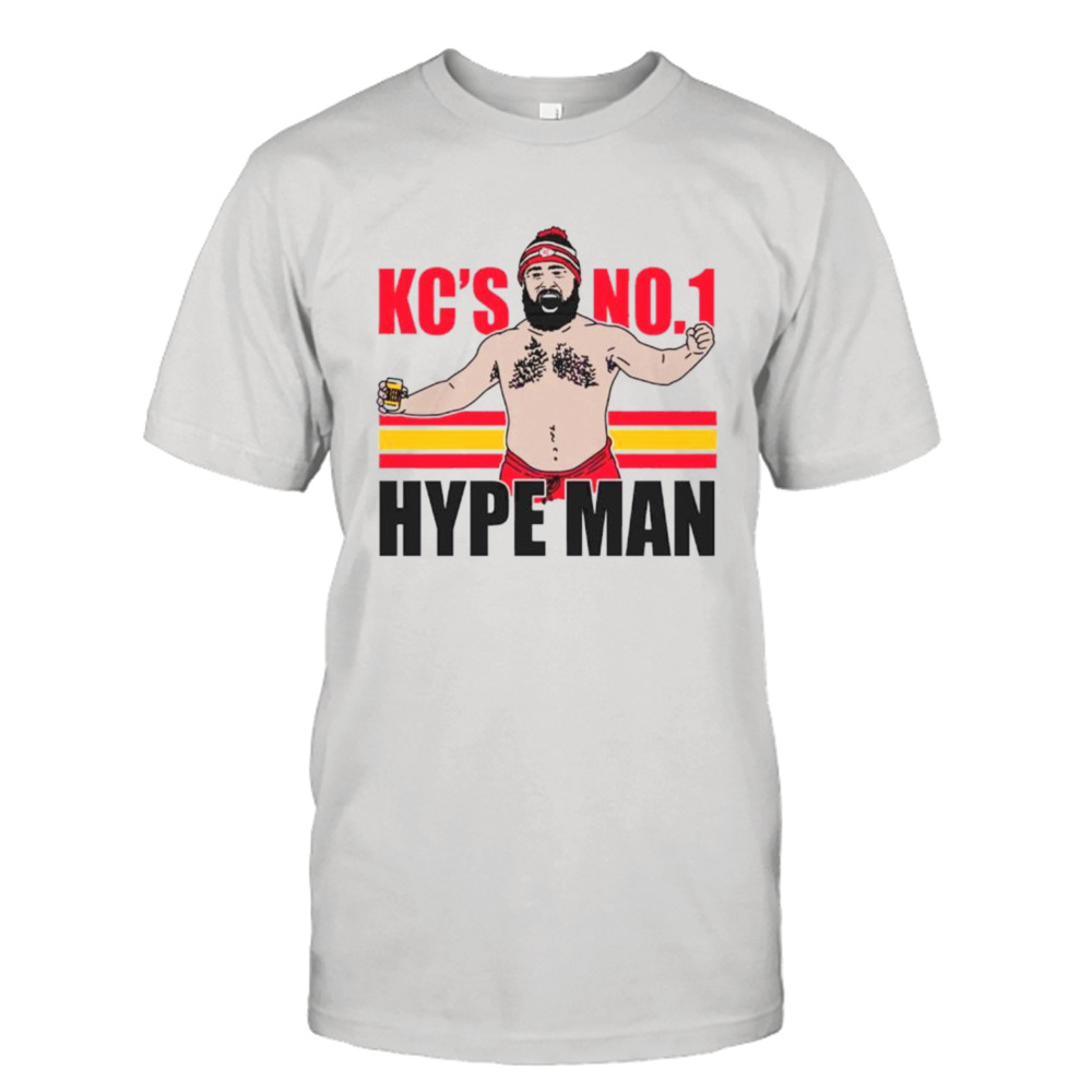 KC’s No 1 Kelce Hype man football shirt