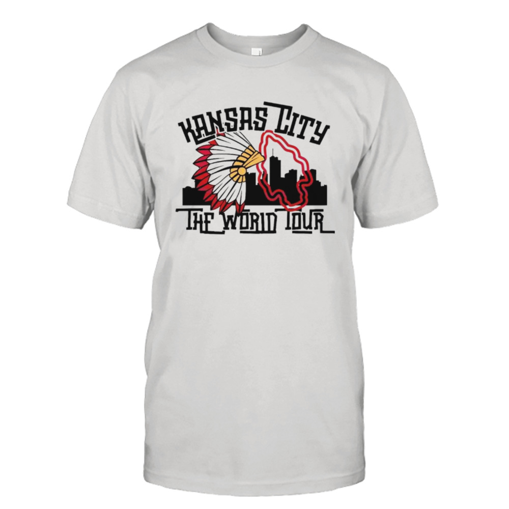 Kansas City the world tour skyline shirt