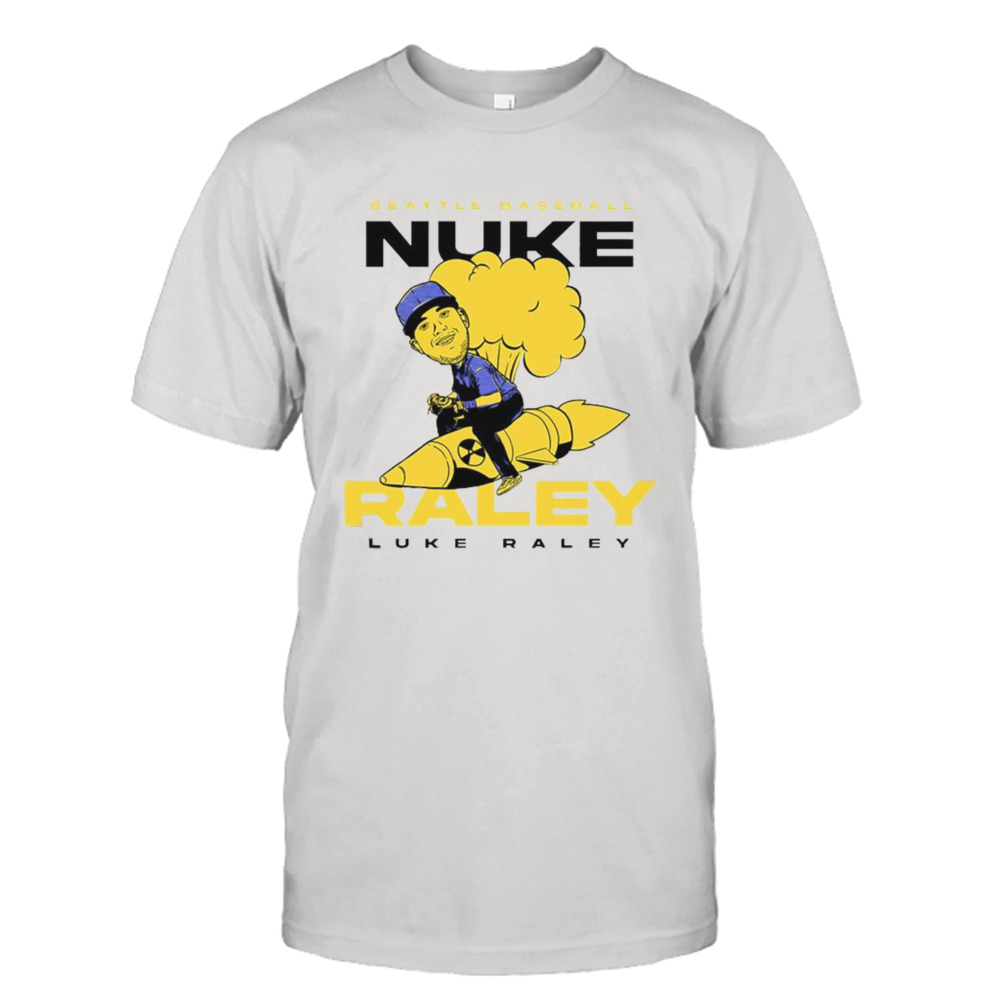 Luke Nuke Raley Seattle Mlbpa T-shirt