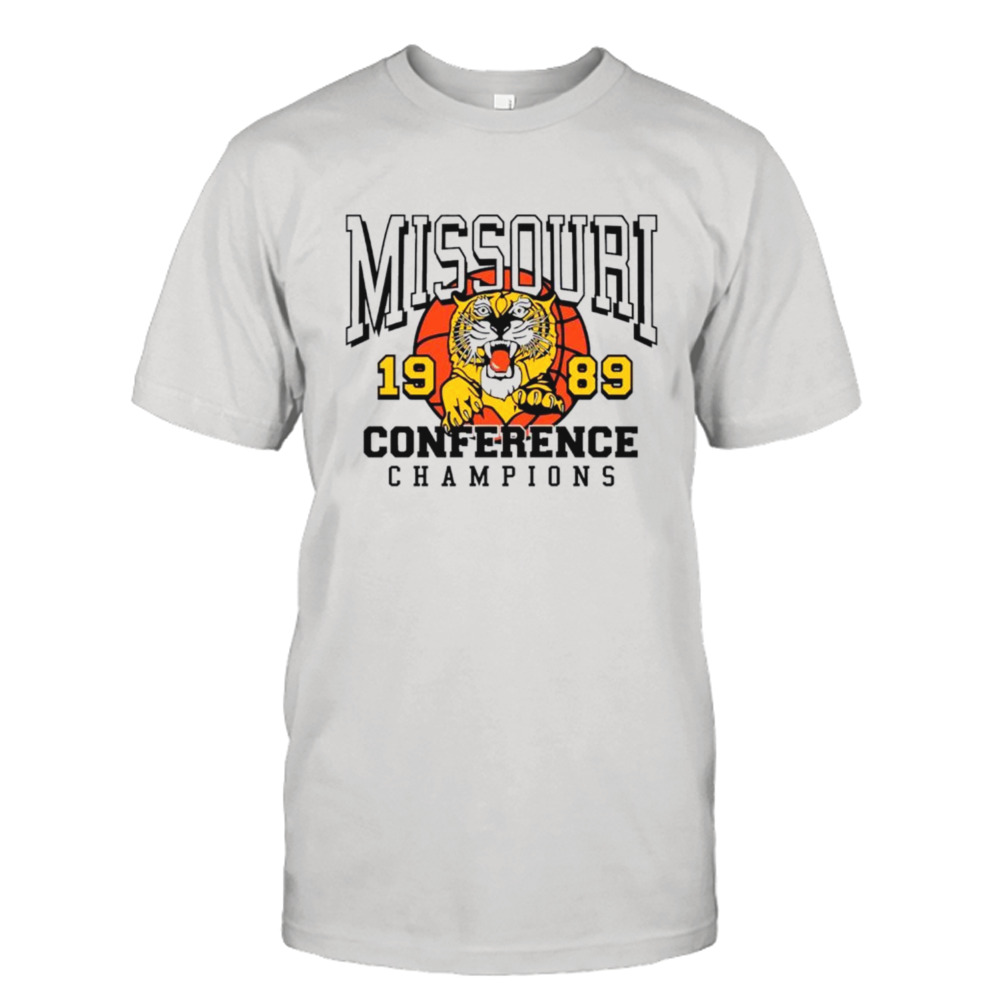 Missouri Tigers 1989 Big 8 Basketball Conference Champions shirt