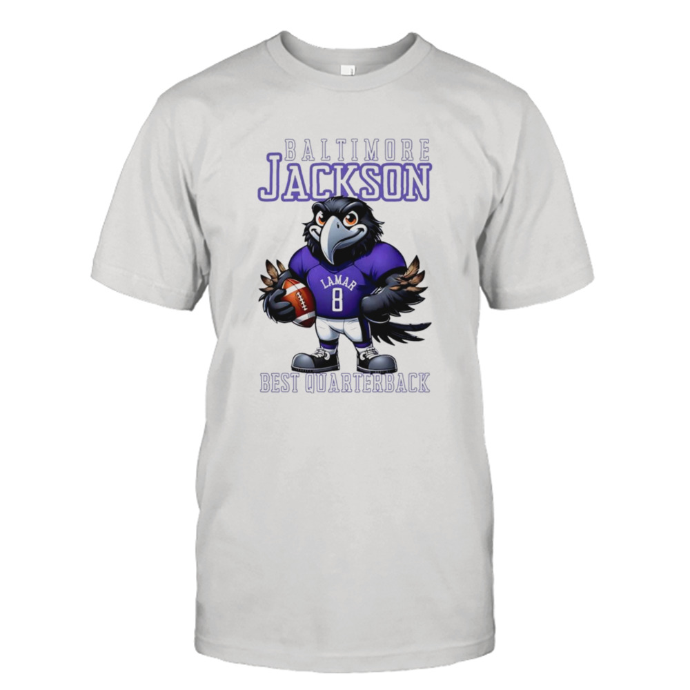 Personalized Name and number Baltimore Jackson best Quarterback Number 8 shirt