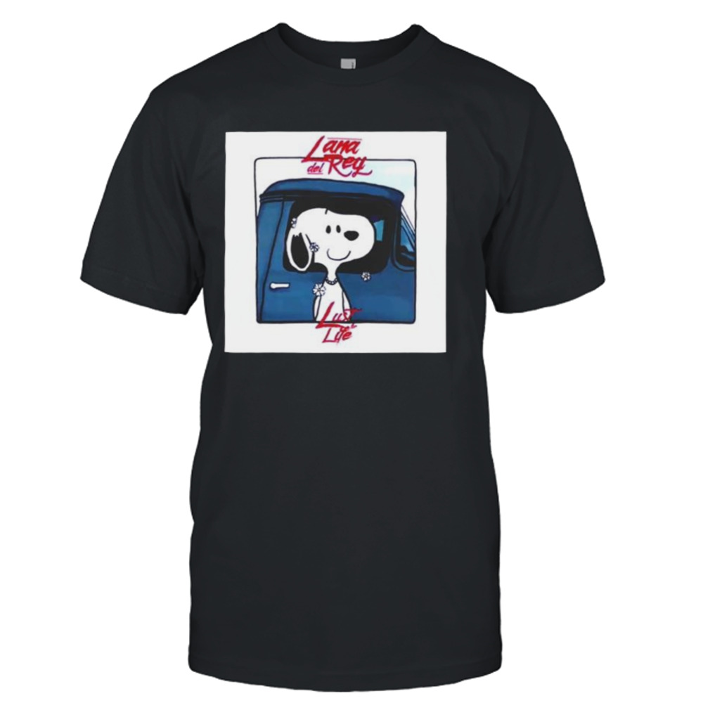 Snoopy Lana Del Rey Lust For Life T-shirt