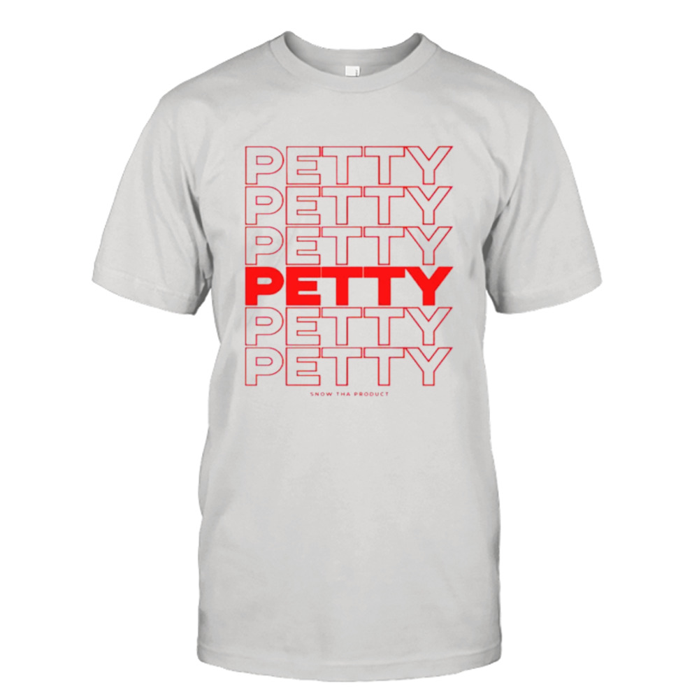 Snow tha product petty shirt