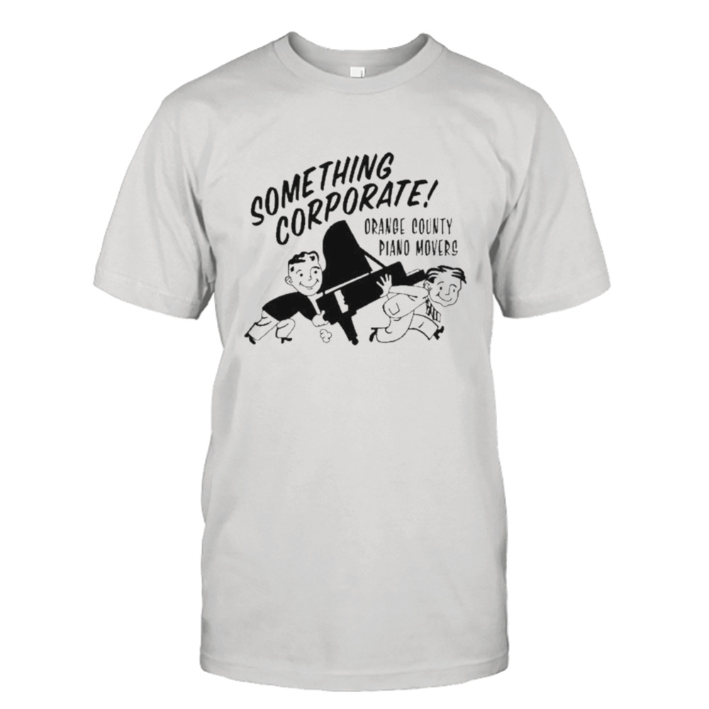 Something Corporate Orange County Piano Movers T-shirt