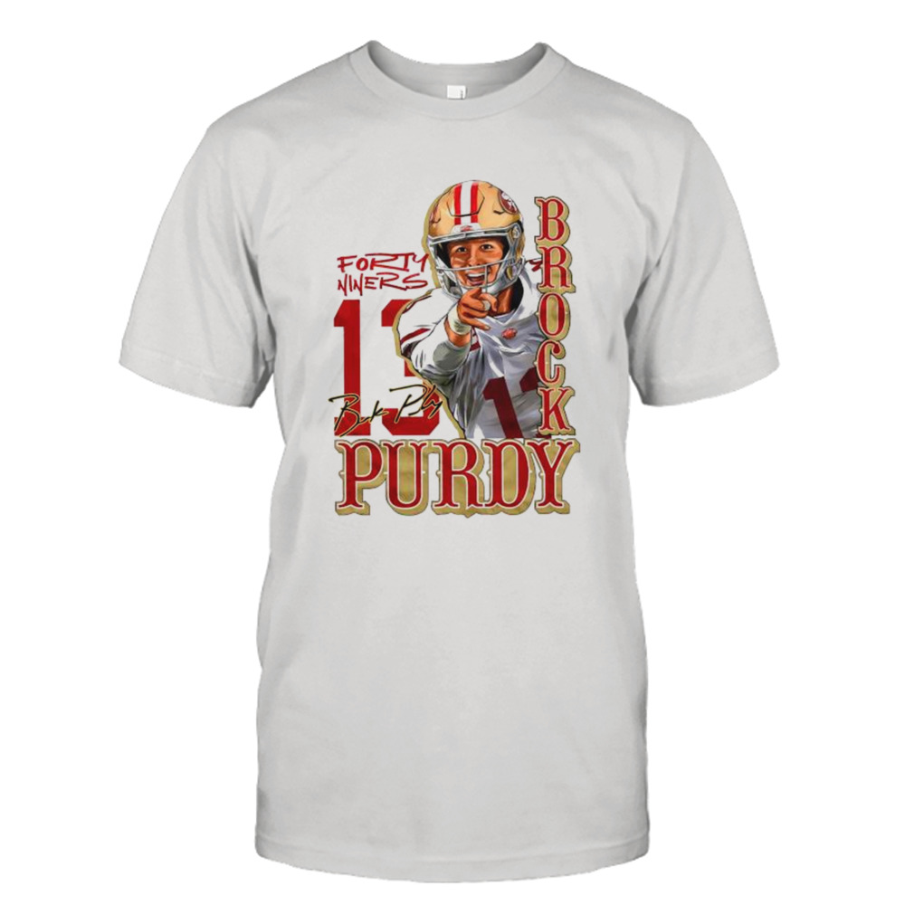 Sortie Brock Purdy Forty Niner Football Player Signature shirt