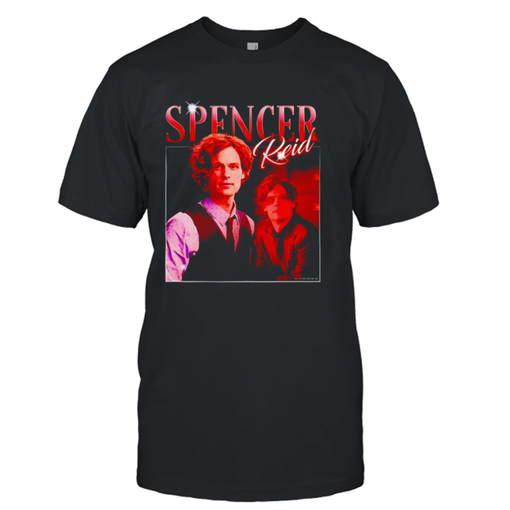 Spencer Reid 80’s retro shirt