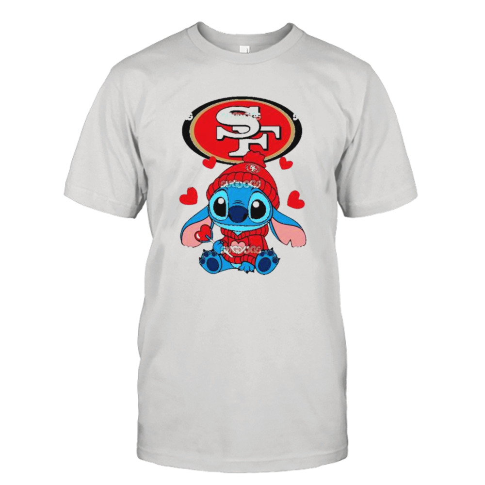 Stitch Valentine Candy Heart San Francisco shirt