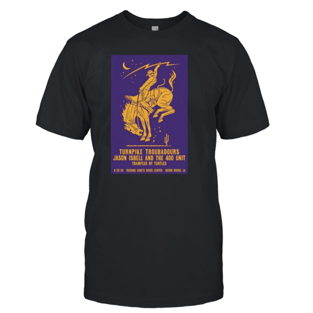 Turnpike Troubadours Baton Rouge, La April 20, 2024 T-shirt