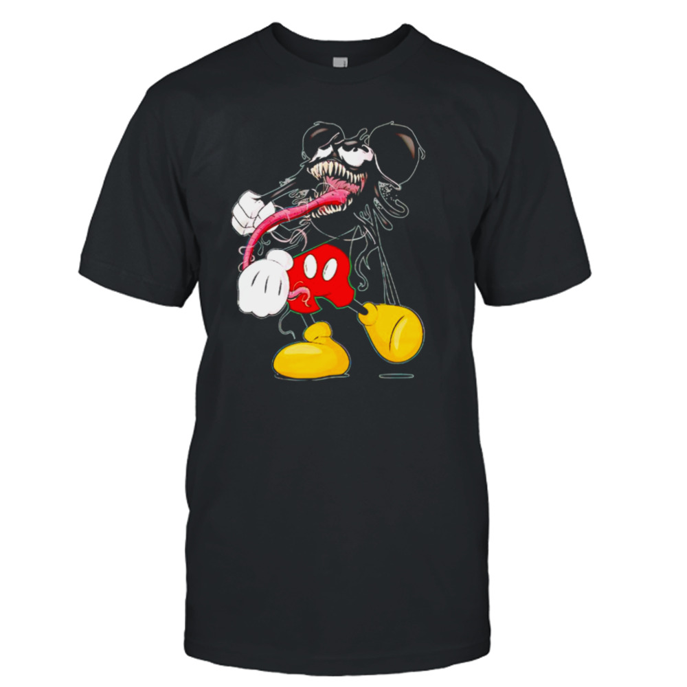 Venom and Mickey mashup shirt