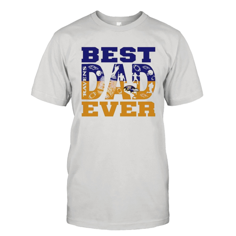 Baltimore Ravens best dad ever shirt