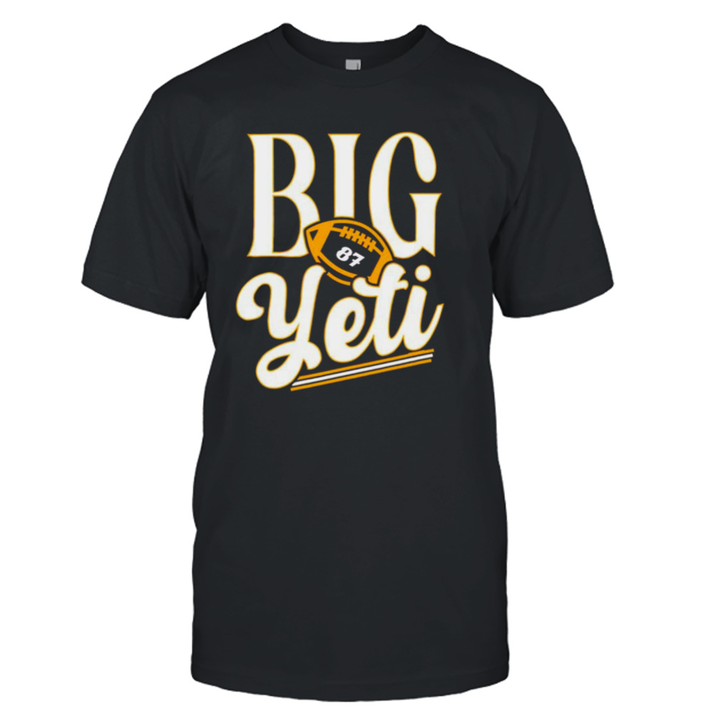 Big Yeti 87 Travis Kelce football shirt