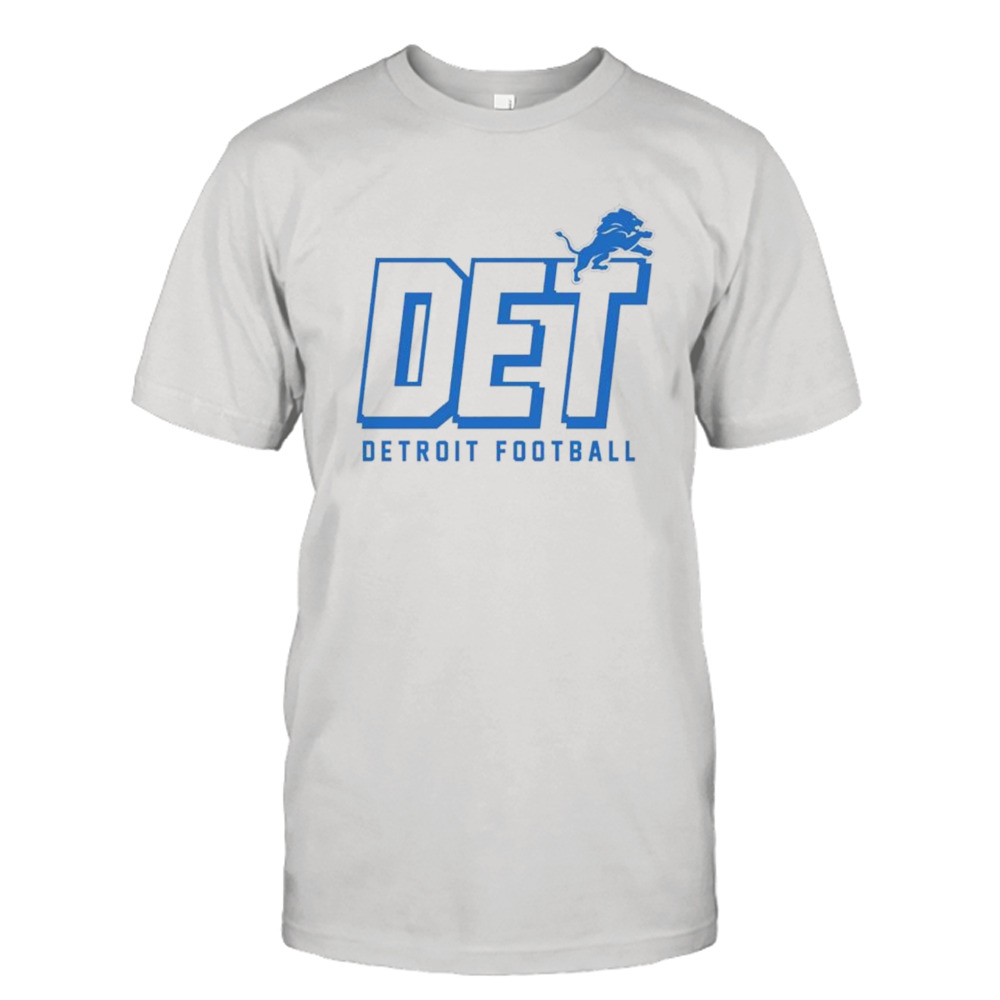 Football Detroit Lion DET logo shirt