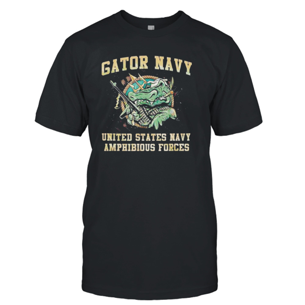 Gator vavy United States navy amphibious forces shirt