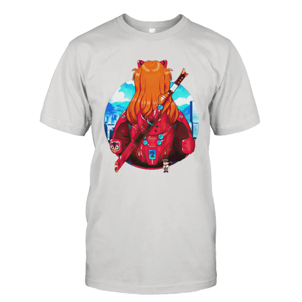 Asuka Neon Genesis Evangelion second summer shirt