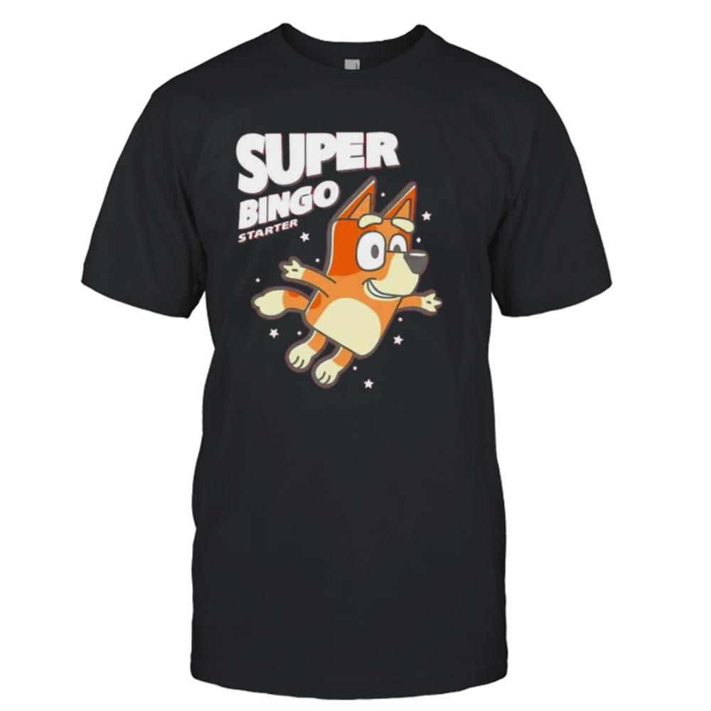 Chilli Heeler Bluey super bingo starter shirt