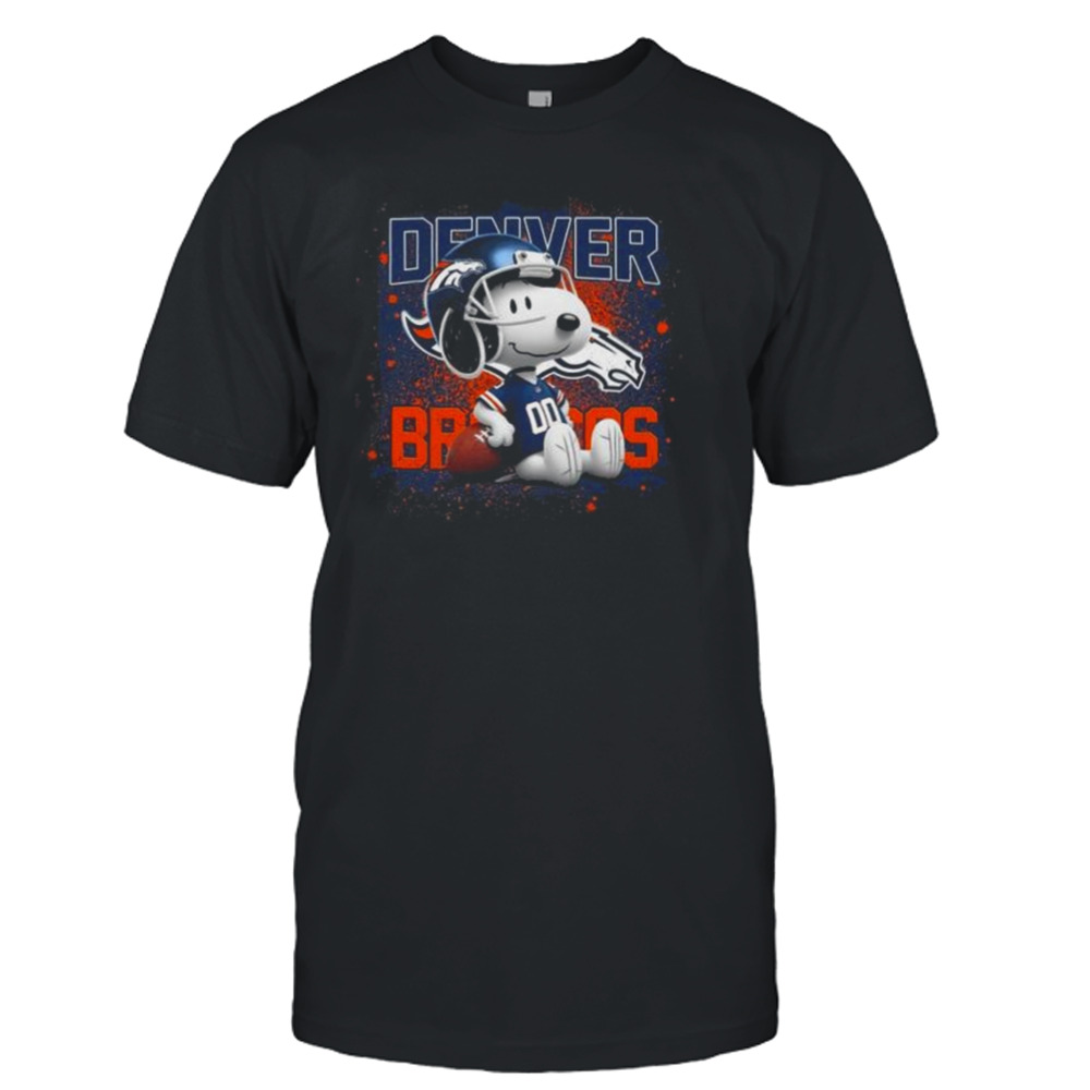 Denver Broncos Mix Snoopy T-shirt