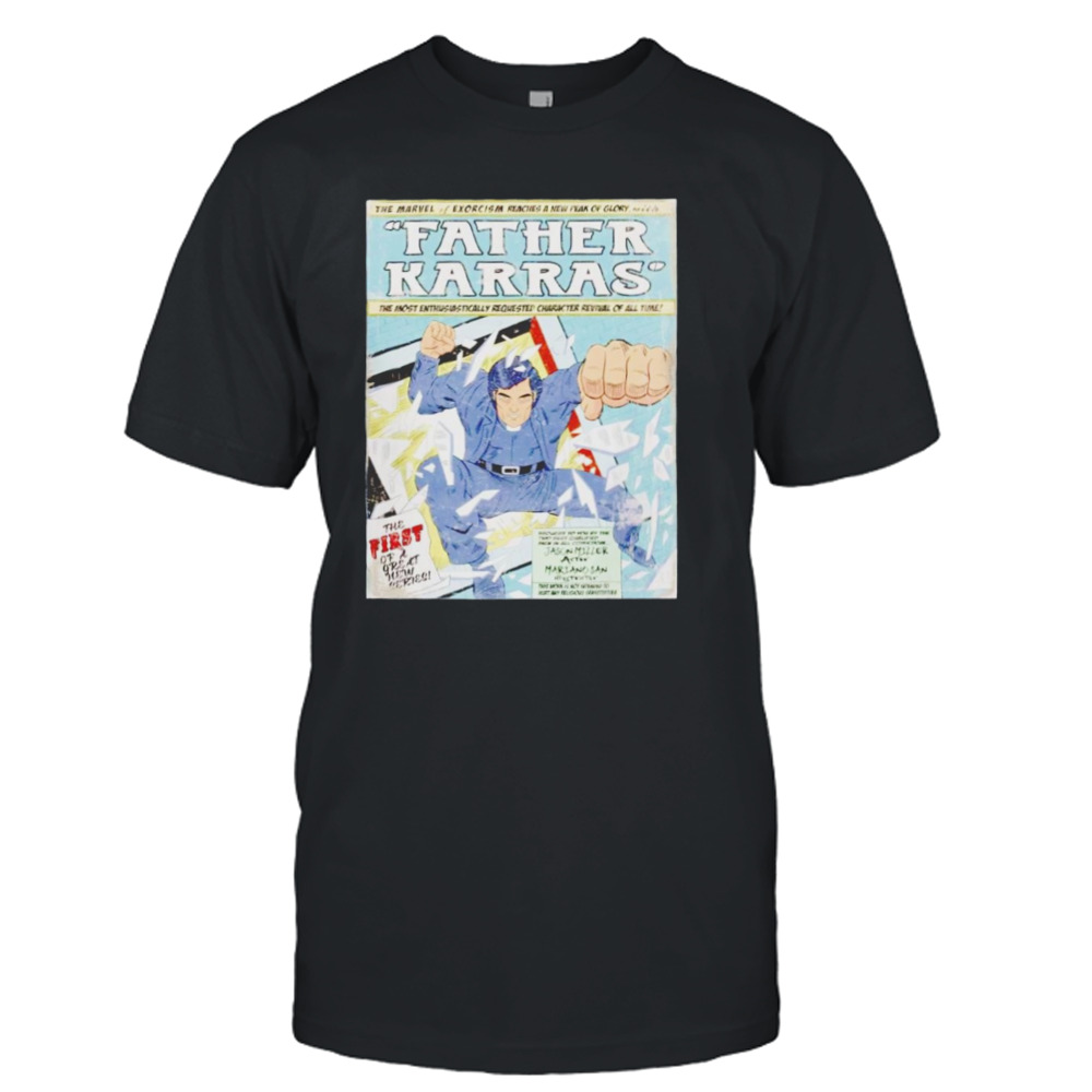 Father Karras comics shirt