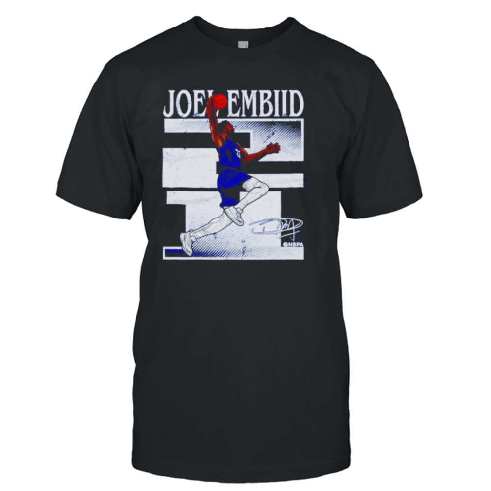 Joel Embiid Philadelphia number basketball signature shirt