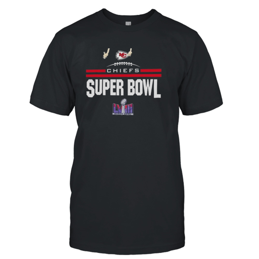 Kansas City Chiefs Majestic Threads Super Bowl LVIII Tri-Blend T-shirt