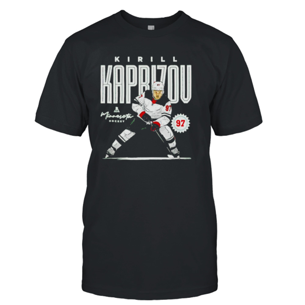 Kirill Kaprizov Minnesota card hockey shirt