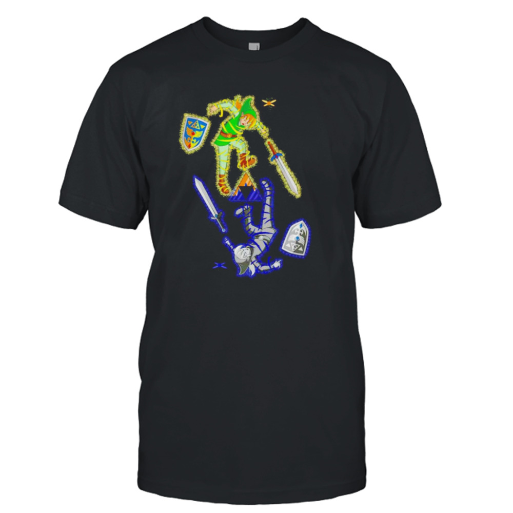 Link and Dark Link Link doppelganger shirt