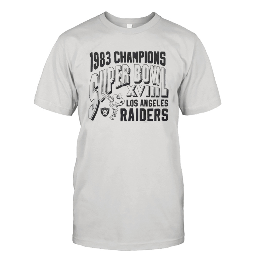 Los Angeles Raiders Super Bowl XVIII Champs T-Shirt