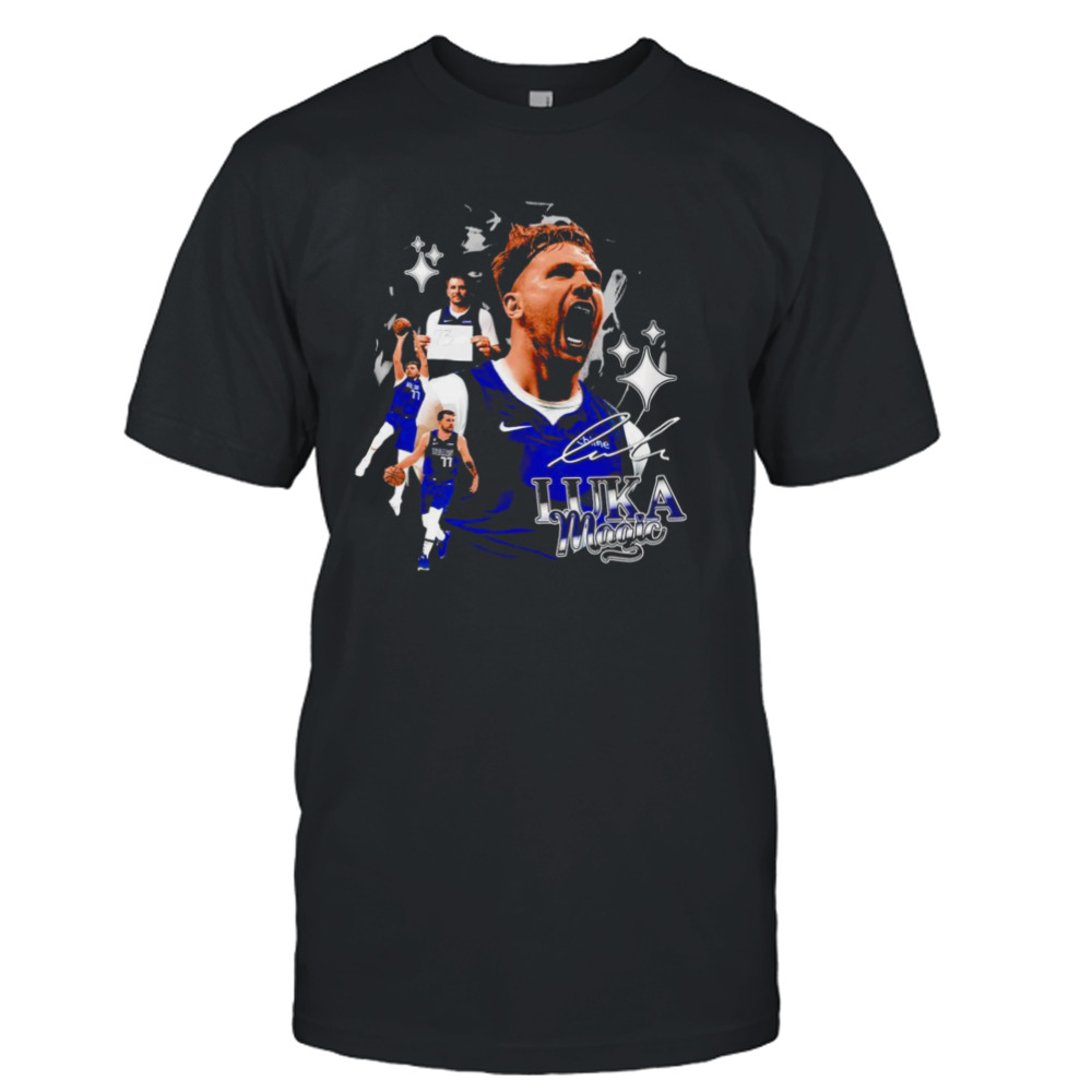 Luka Doncic Dallas Mavericks graphic poster shirt